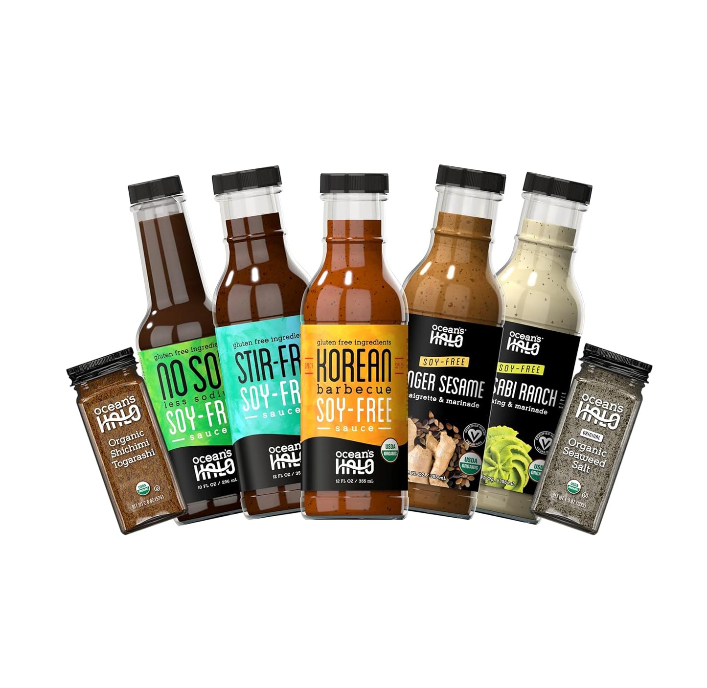 Oceans Halo, Organic and Vegan Fish Sauce, Soy Free, 10 Fl Oz