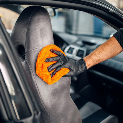 Black Vinyl Exam Gloves, 4 Mil, Disposable Latex-Free Plastic Gloves for Medical, Cooking & Cleaning, 100-Ct Box