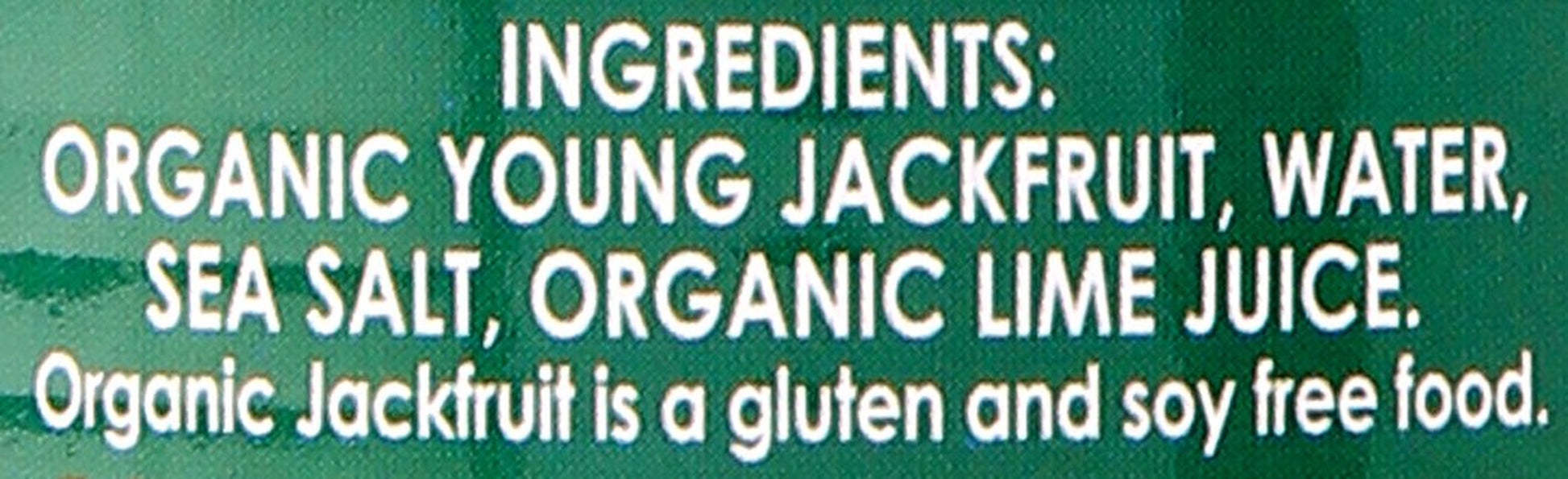 Organic Young Jackfruit, 14 Oz